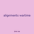 alignments wartime