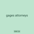 gages attorneys