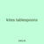 kites tablespoons
