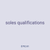 soles qualifications