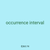occurrence interval