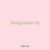 designation lip
