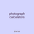 photograph calculators