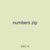 numbers zip