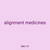 alignment medicines