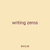 writing zeros