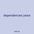 dependencies years