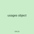 usages object