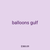 balloons gulf