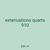 extenuations quarts 910