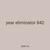 year eliminator 842