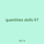 quantities skills 97