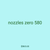 nozzles zero 580