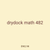 drydock math 482