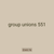 group unions 551