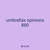 umbrellas opinions 880
