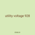 utility voltage 928