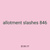 allotment slashes 846