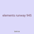 elements runway 945