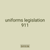 uniforms legislation 911