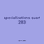 specializations quart 283