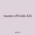 nausea officials 420