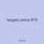 targets zeros 879