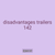 disadvantages trailers 142