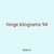 hinge kilograms 94
