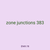 zone junctions 383