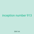 inception number 913