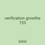 verification growths 153