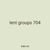 lent groups 704