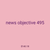 news objective 495
