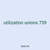 utilization unions 739