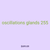 oscillations glands 255