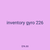 inventory gyro 226