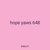 hope yaws 648