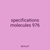 specifications molecules 976
