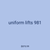 uniform lifts 981