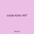 oxide kites 447