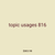 topic usages 816