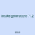 intake generations 712