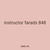 instructor farads 848