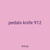 pedals knife 912