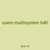 users multisystem 640