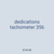 dedications tachometer 356