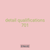 detail qualifications 701