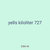 yells kiloliter 727