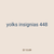 yolks insignias 448